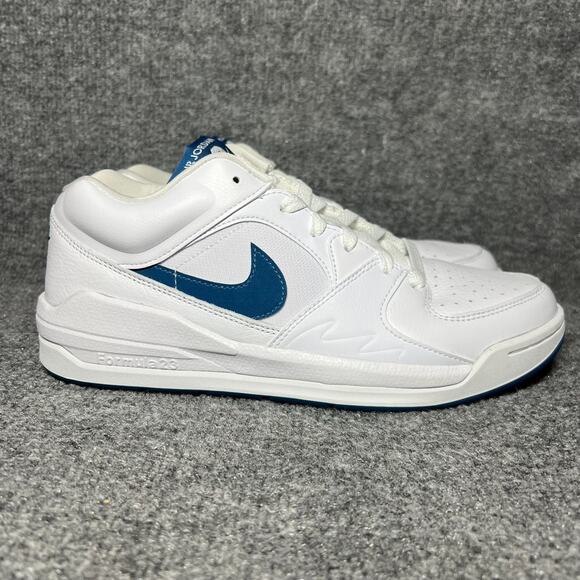 Nike Air Jordan Stadium 90 Shoes White Industrial Blue DX4397-114 Mens Size 8.5 - Picture 1 of 9